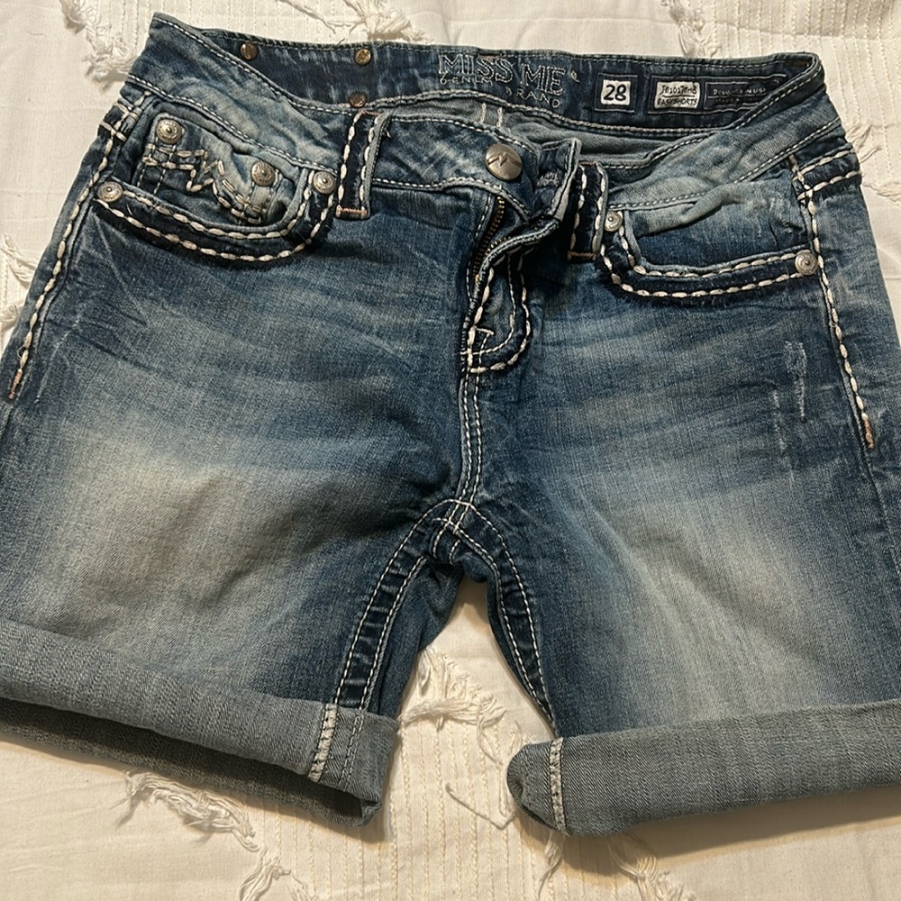 Miss Me denim shorts
